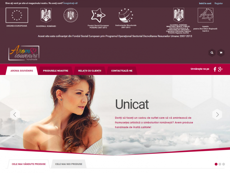 Aromasouvenirs - Magazin de suvenire